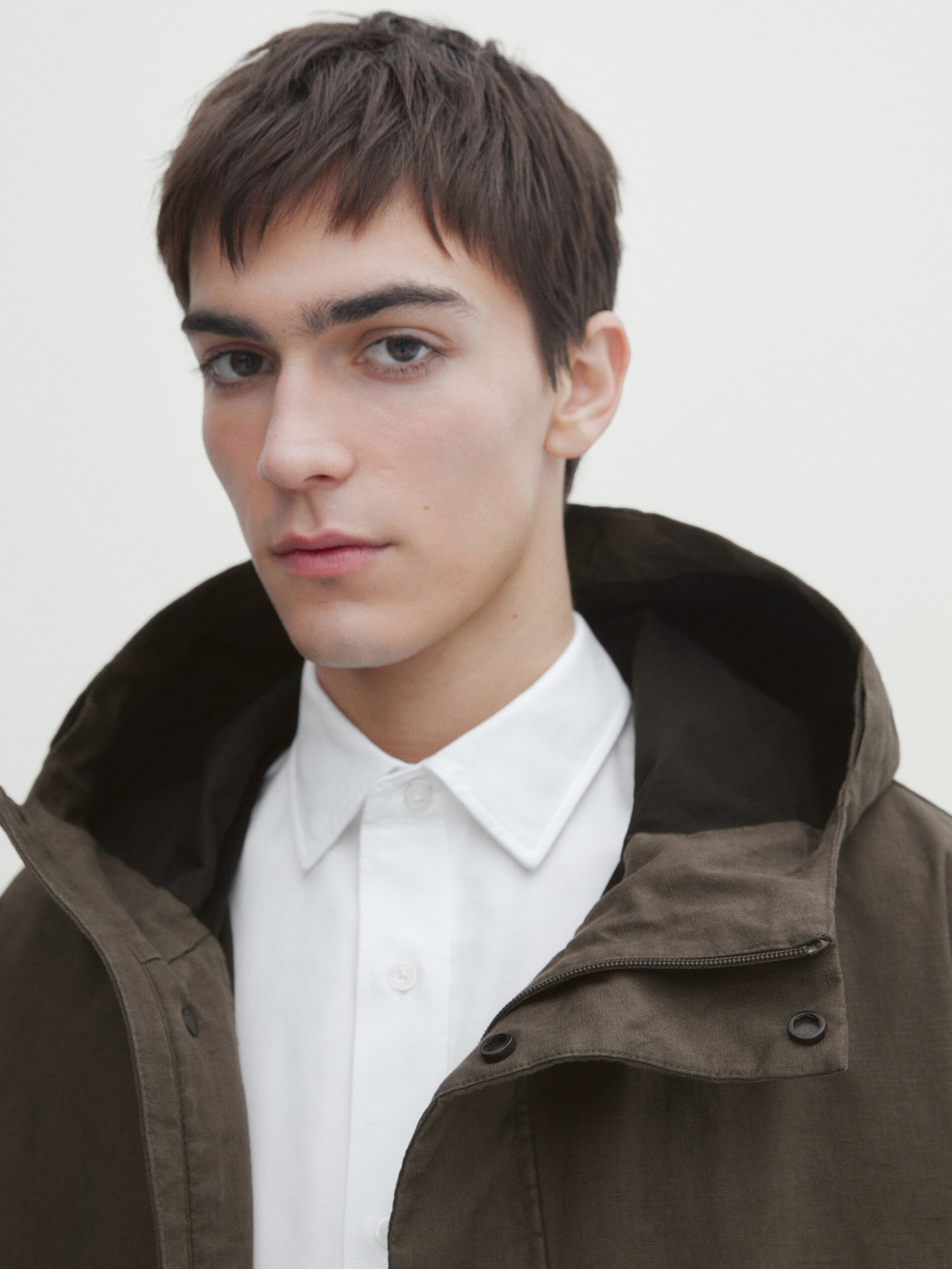 Massimo dutti parka mens online
