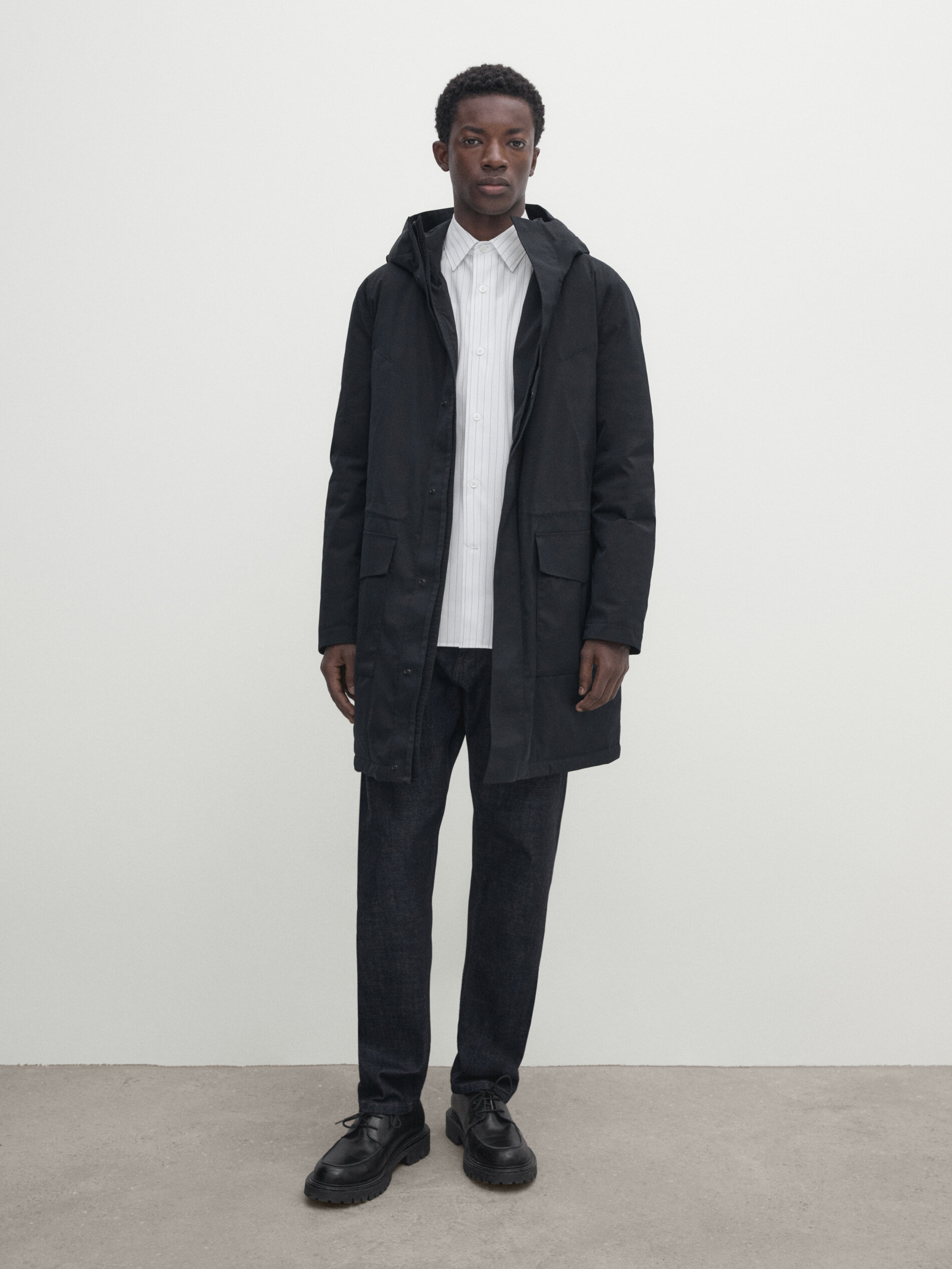 Parka massimo dutti sale