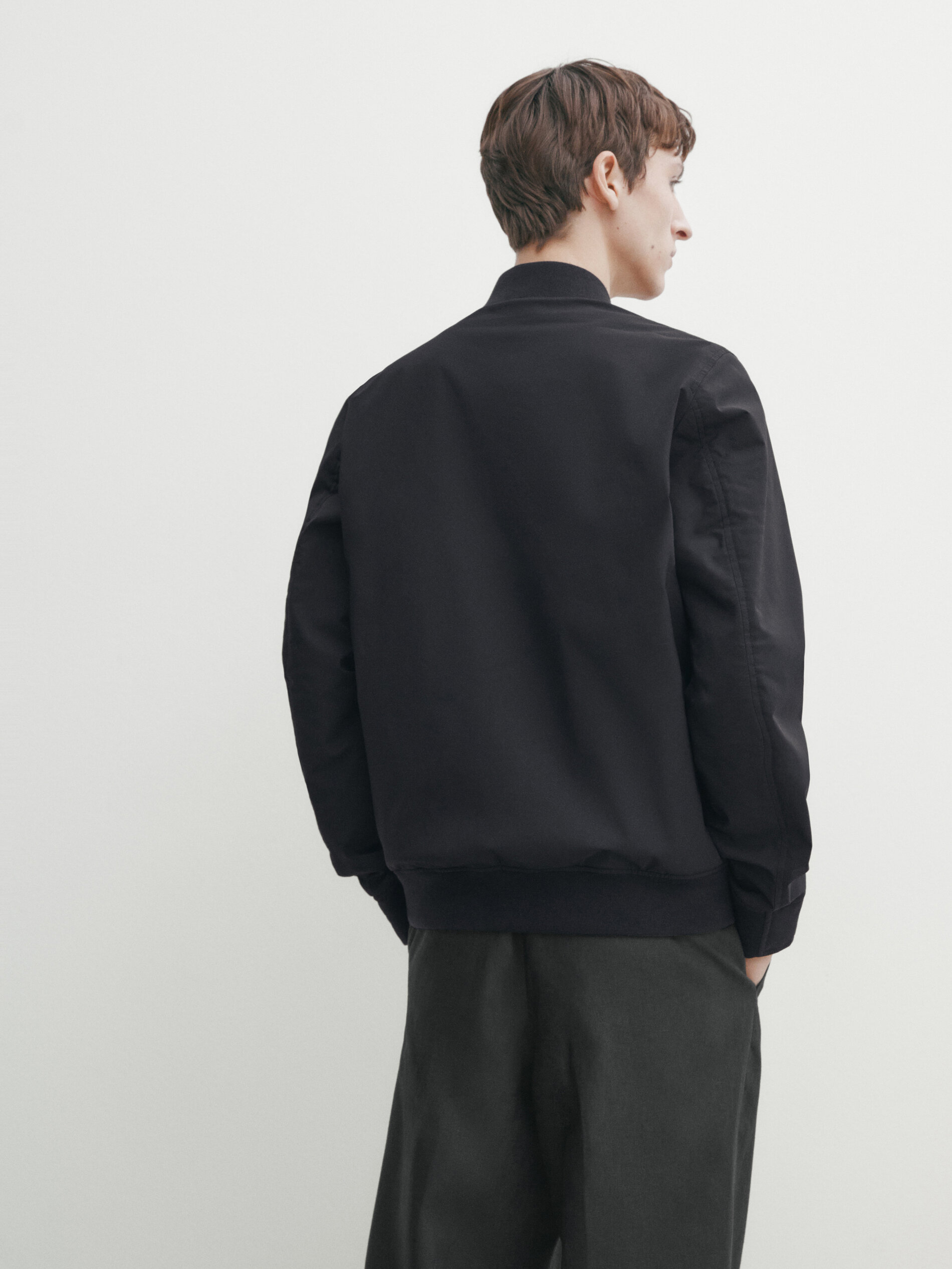Massimo dutti blue jacket top