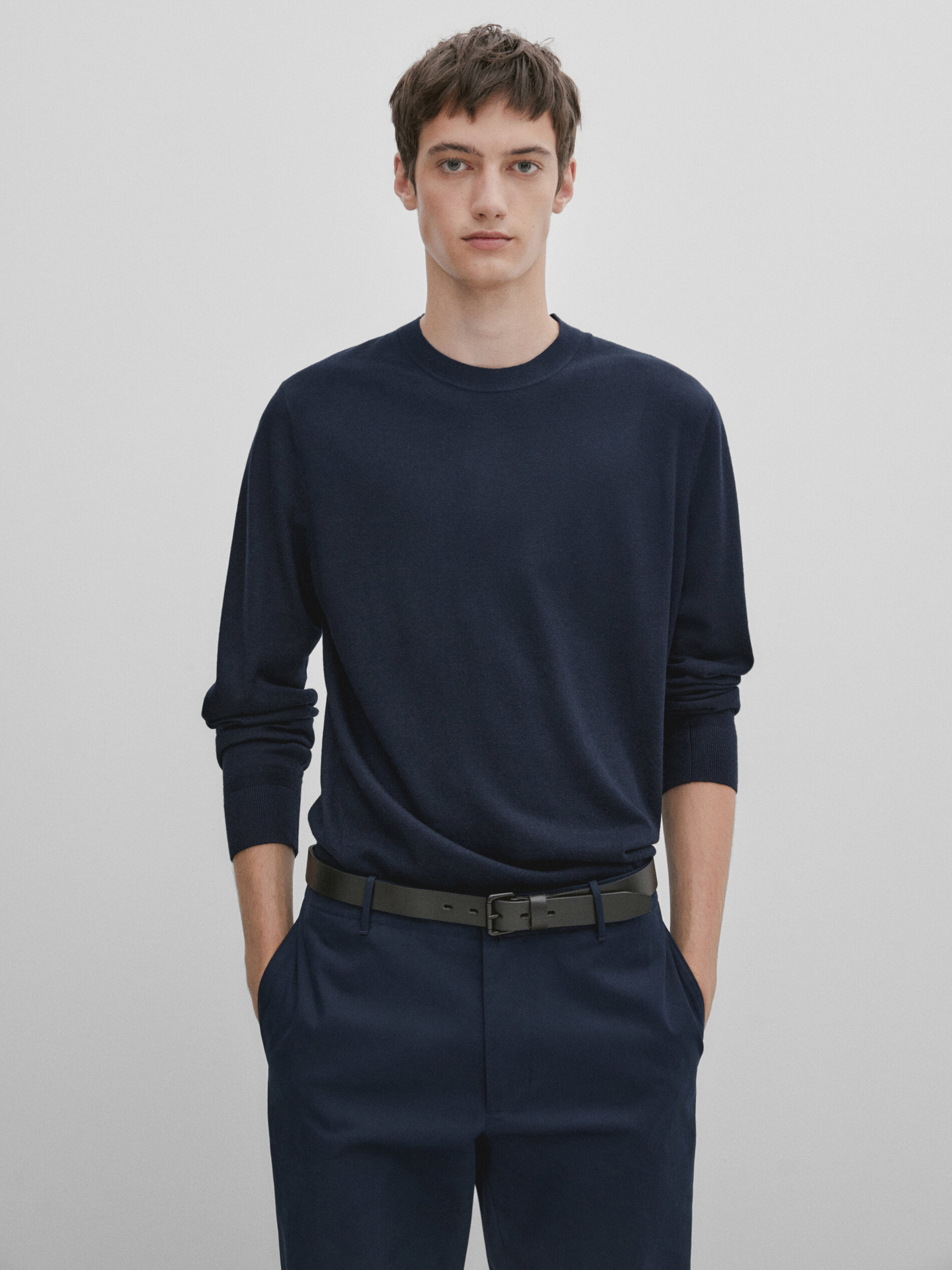 Merino wool blend sweater sale