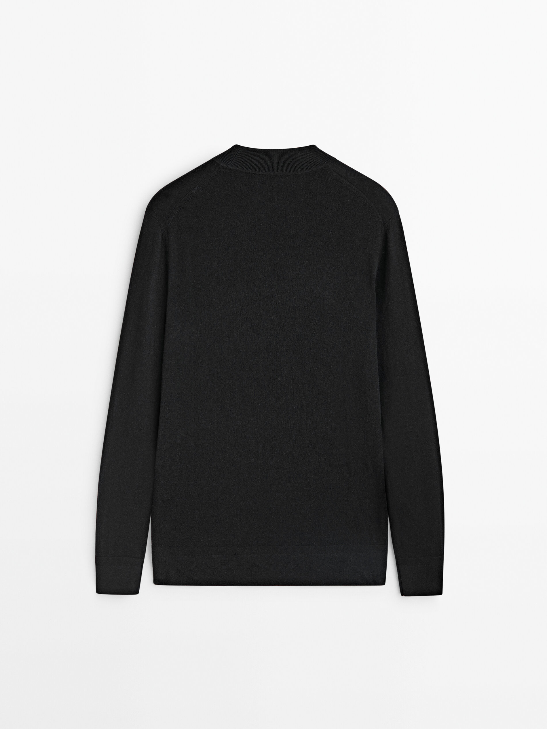 Plain sale black turtleneck