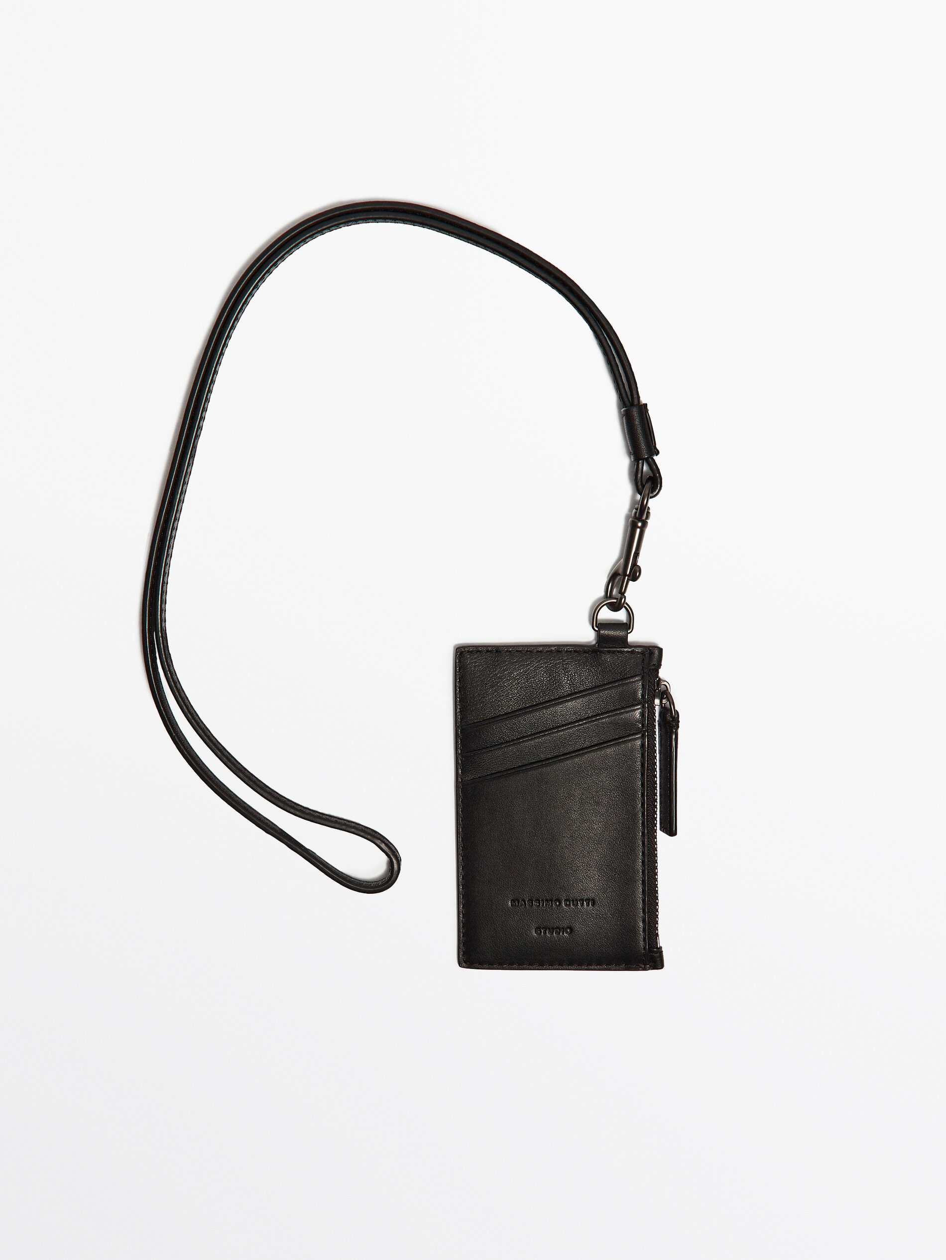 Neck store card holder