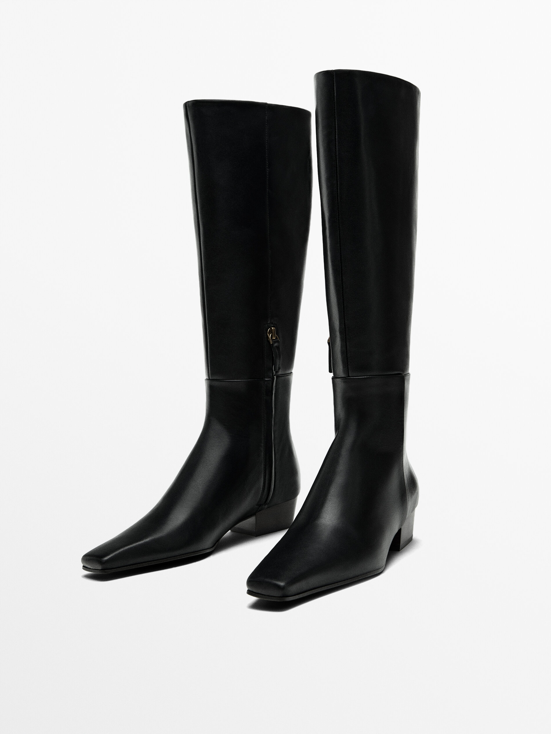 Massimo dutti over the knee clearance boots