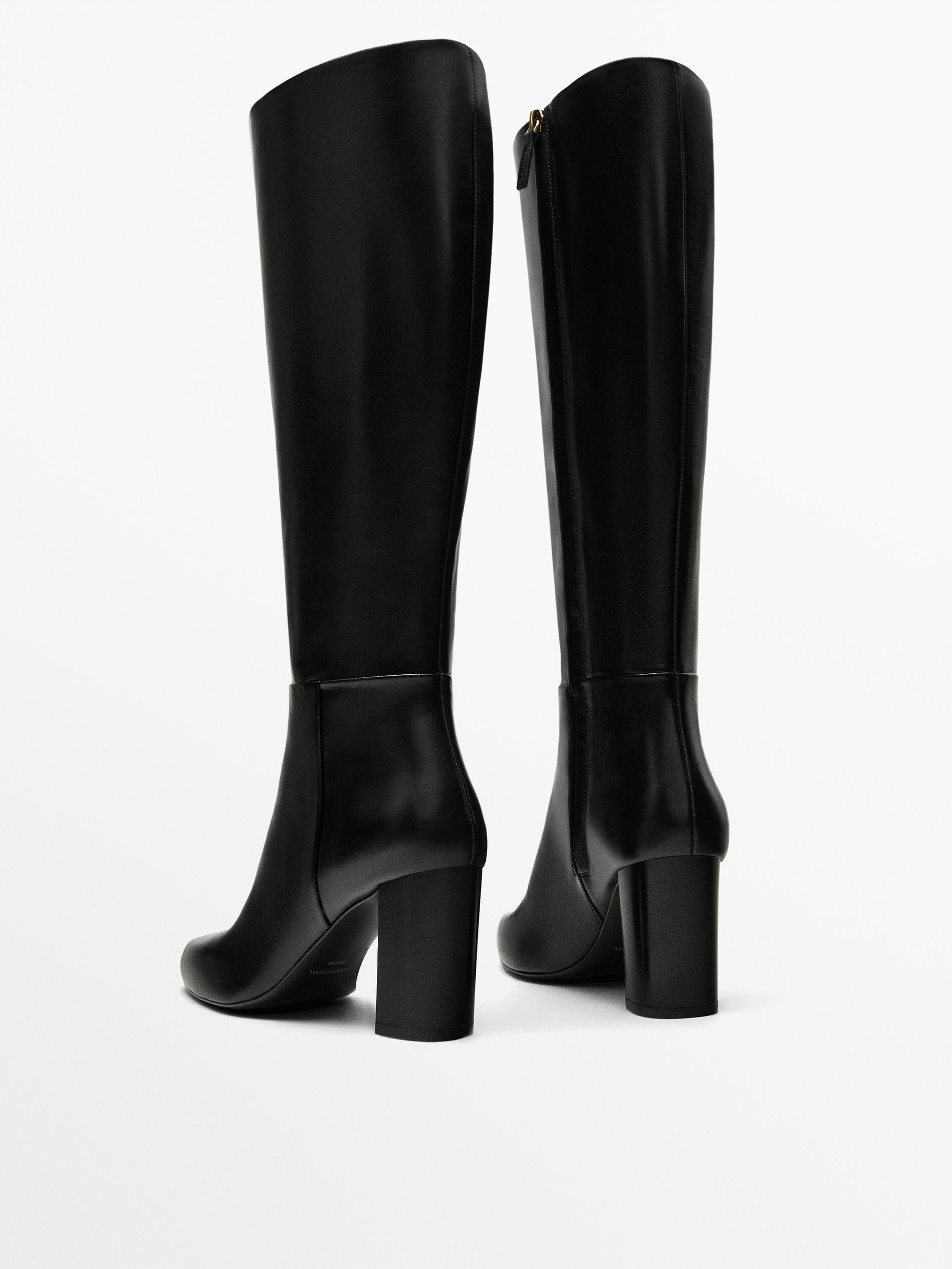 Massimo dutti over shop the knee boots