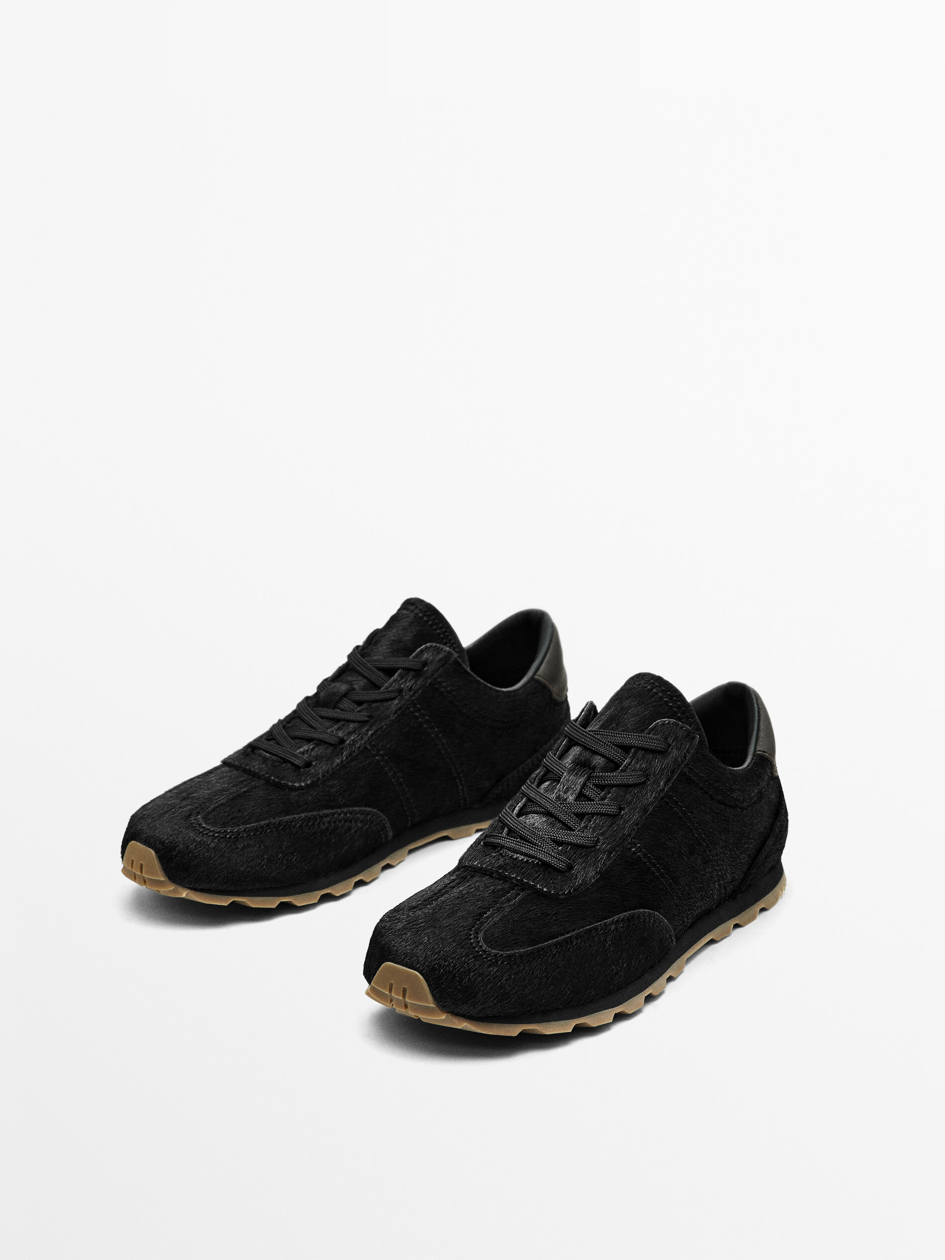 Zapatillas negras online massimo dutti