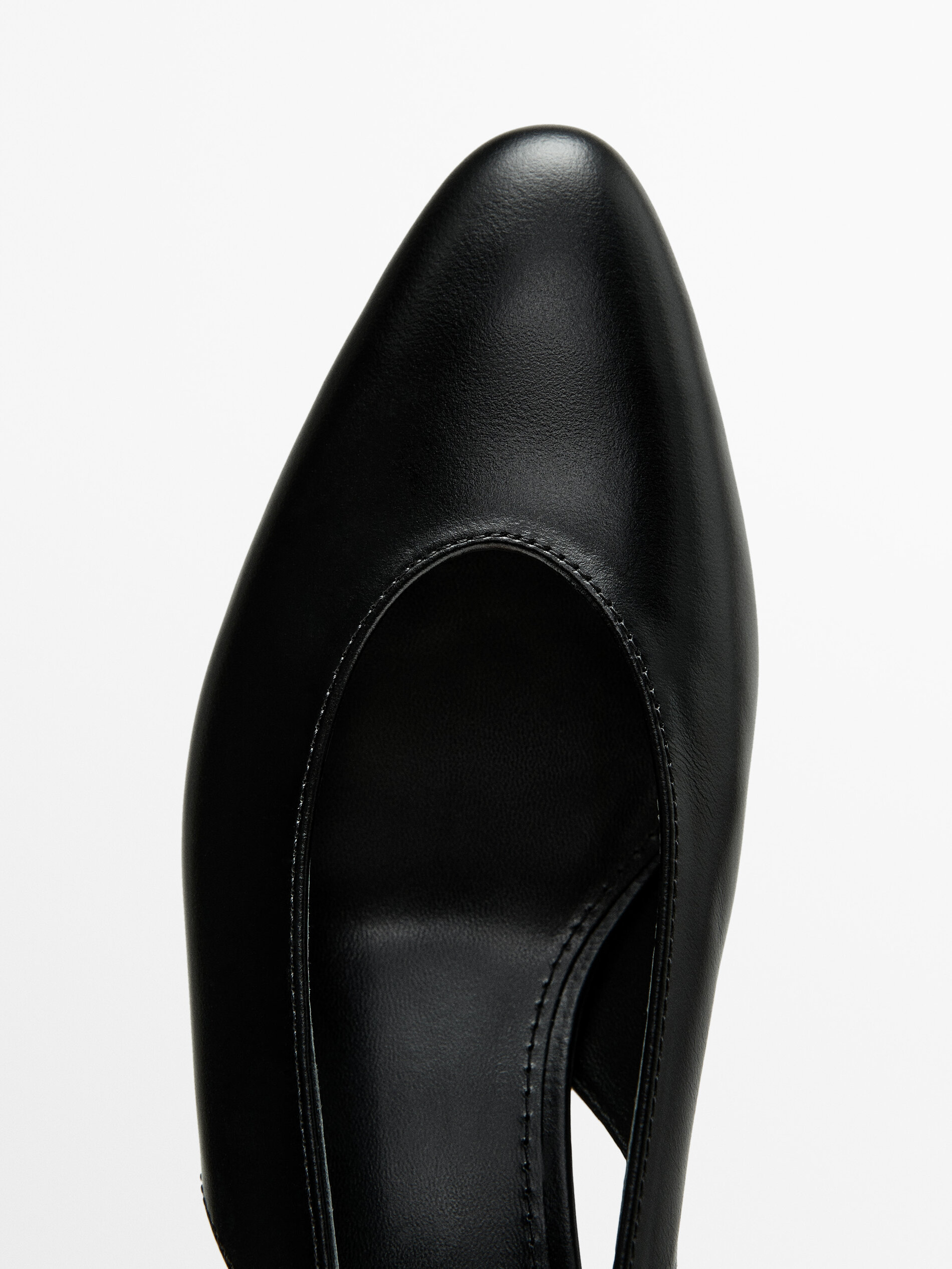 Round toe slingback heels new arrivals