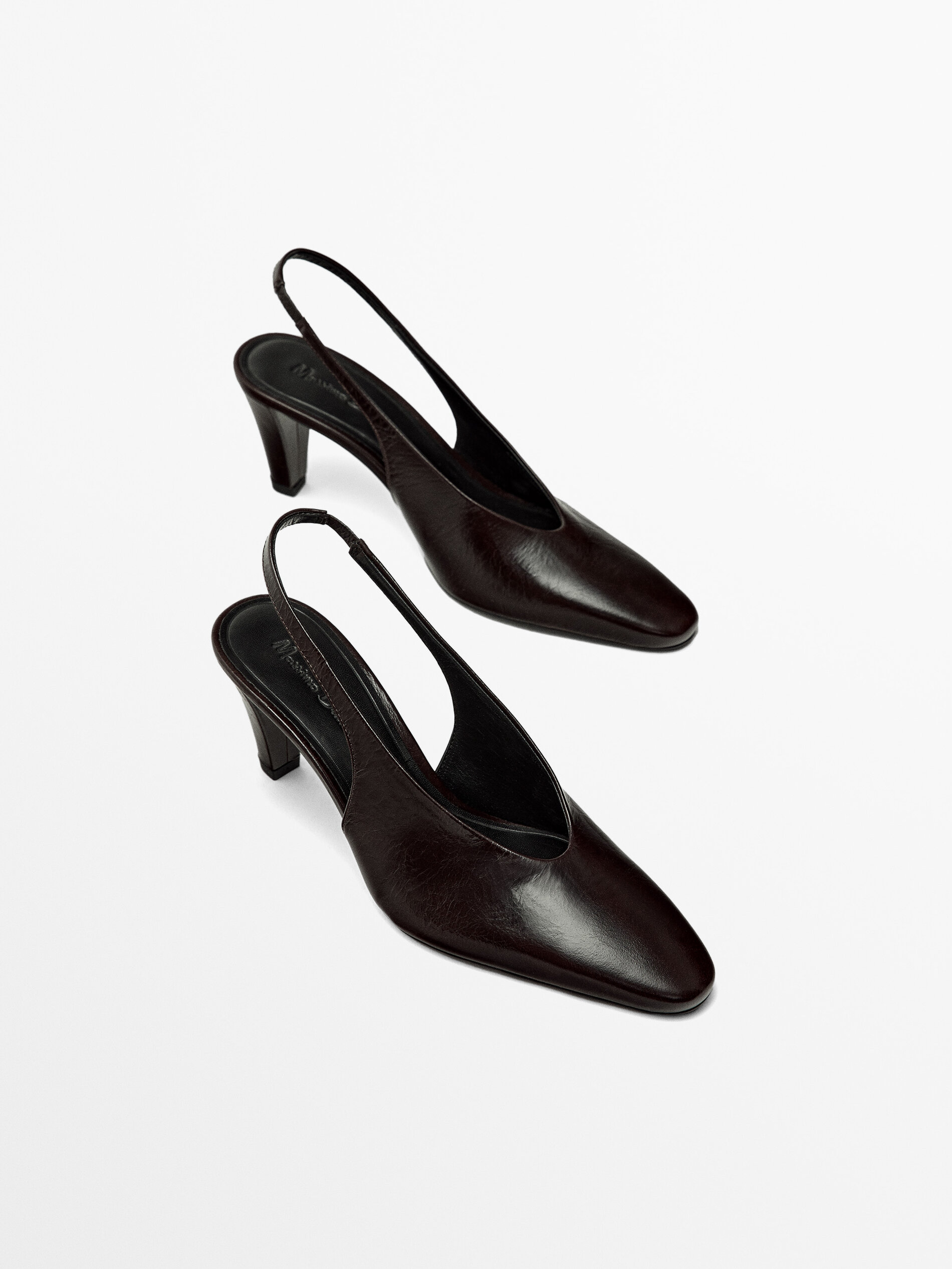 Round toe slingback new arrivals shoes