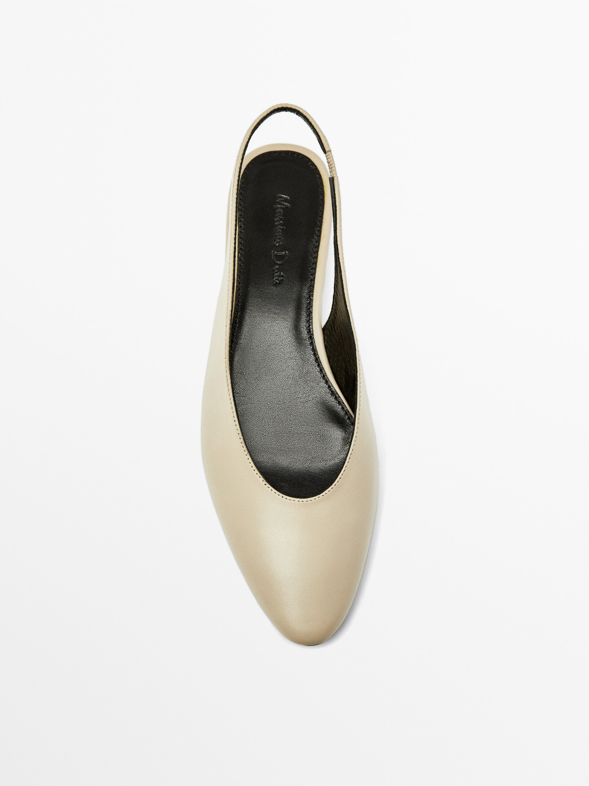 Ballerines ouvertes l arri re