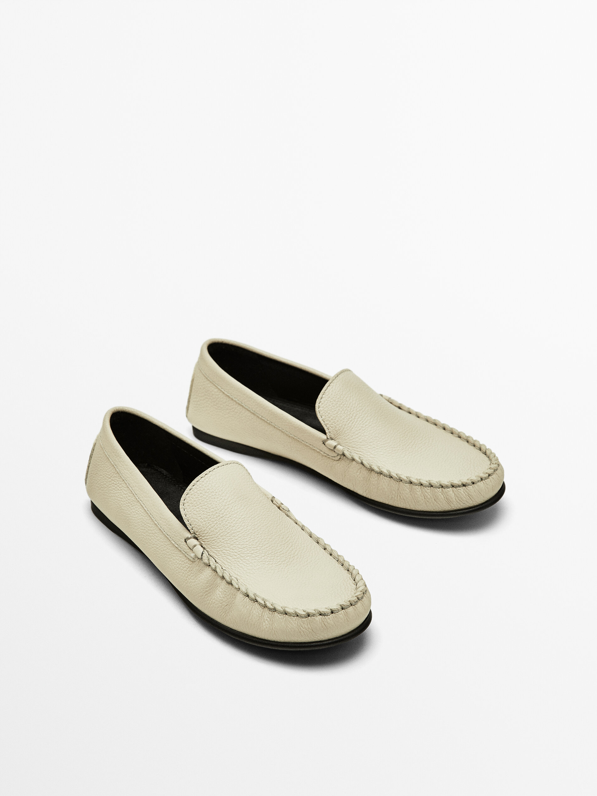 White driving shoes on sale