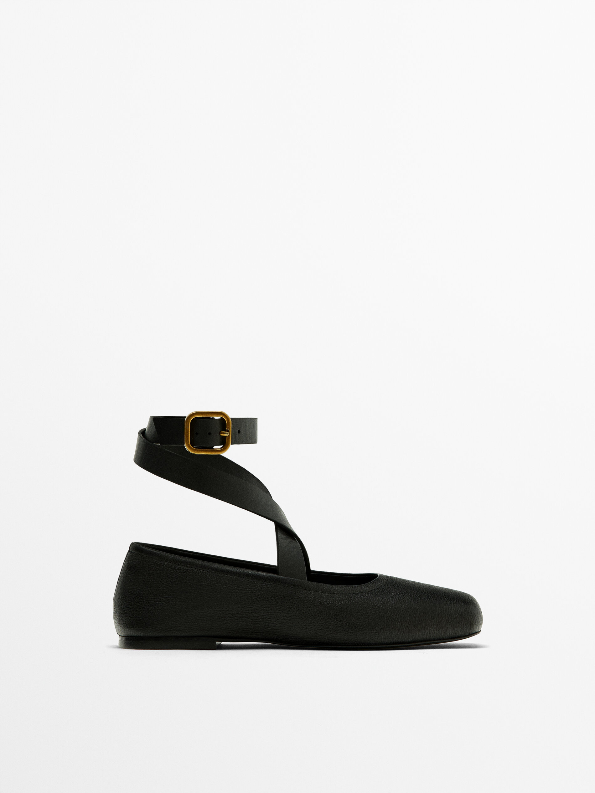 Ballet flats with ankle ties online