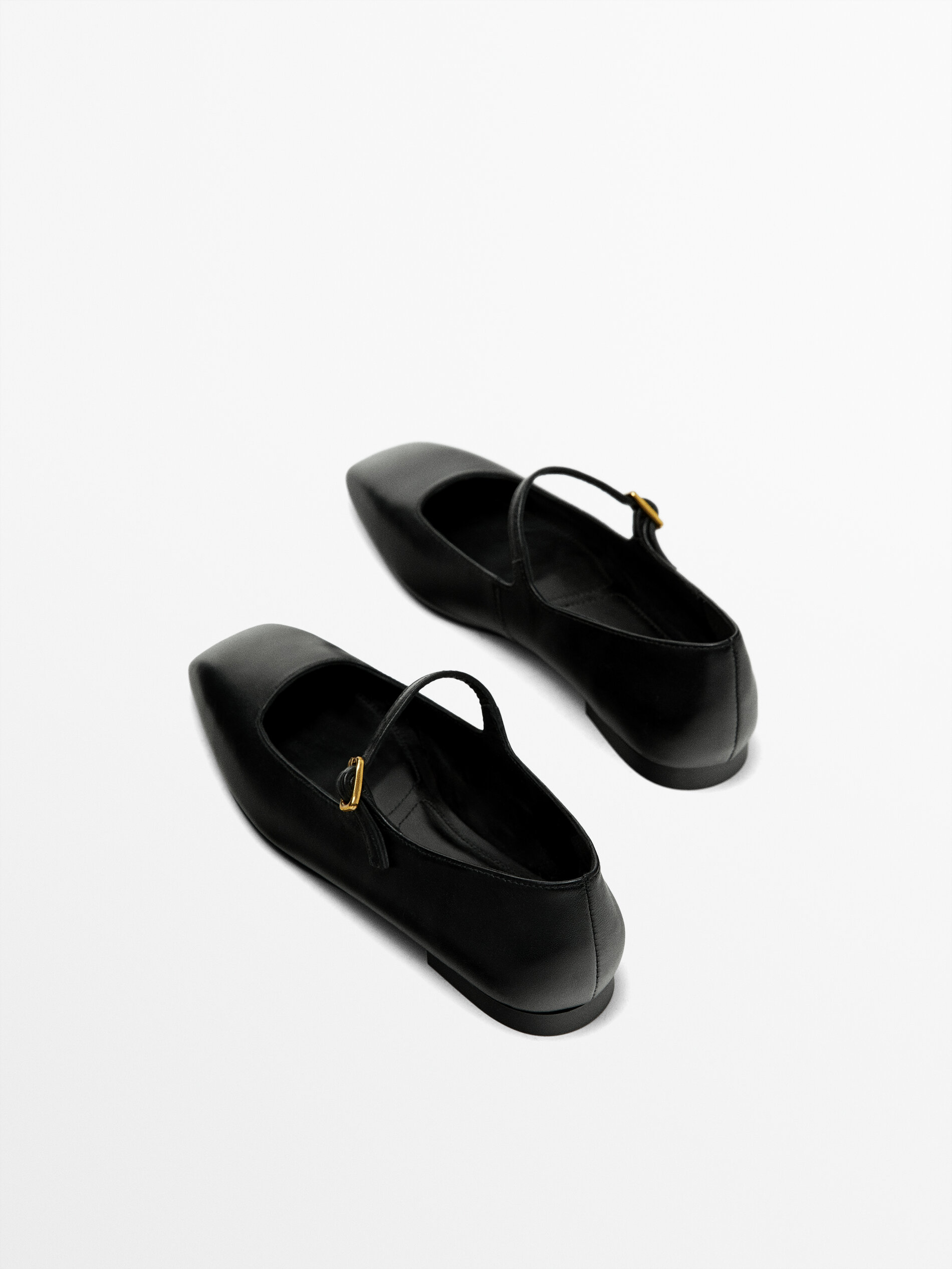 Buckle flats best sale