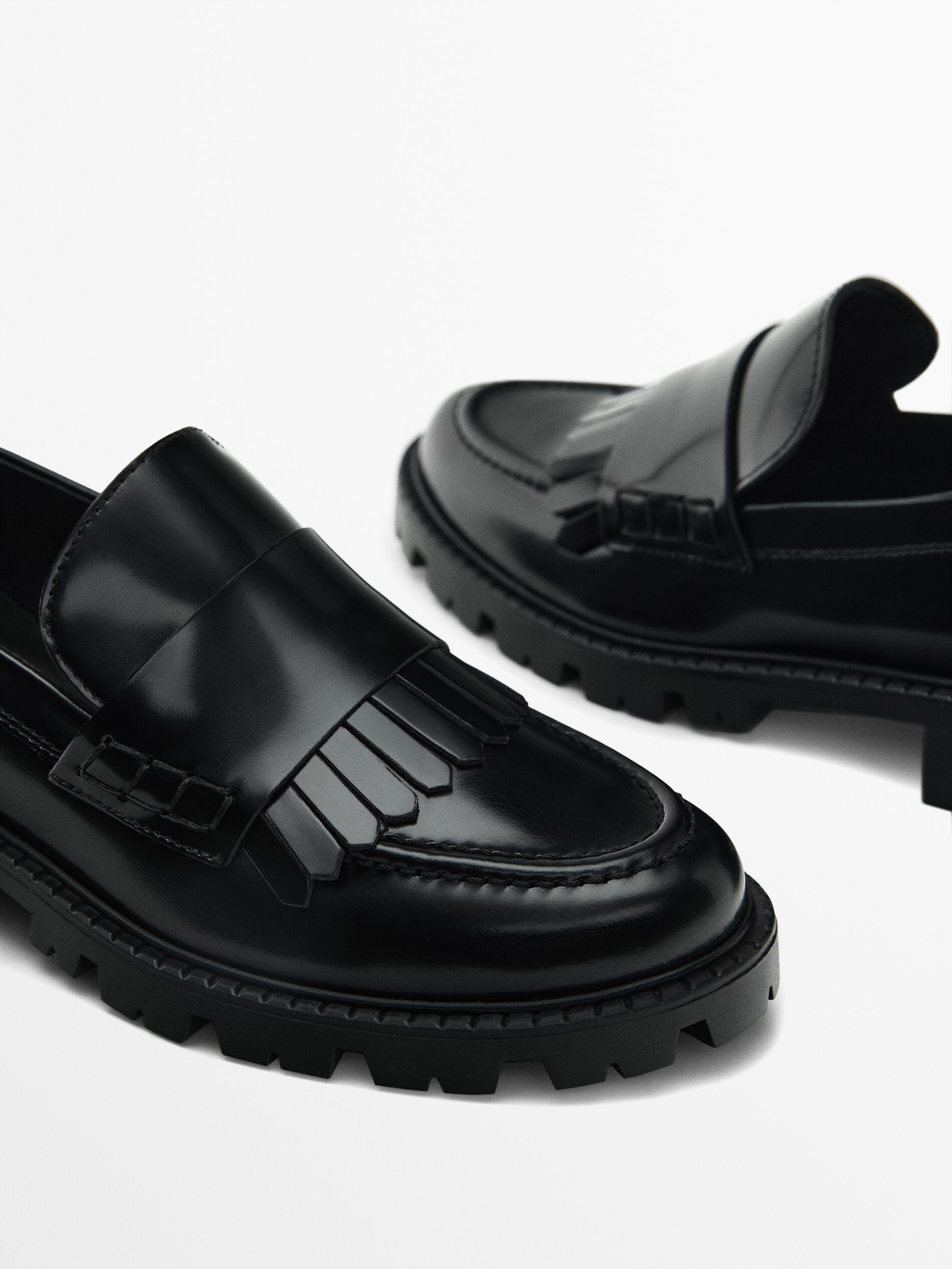Flat sole outlet loafers