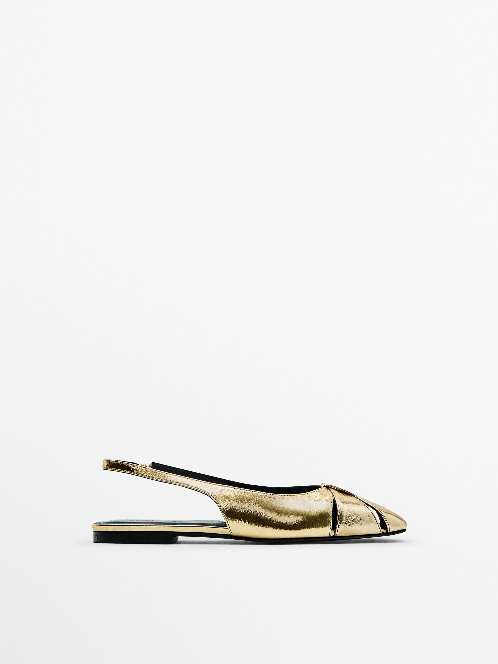 Flat sling back shoes clearance