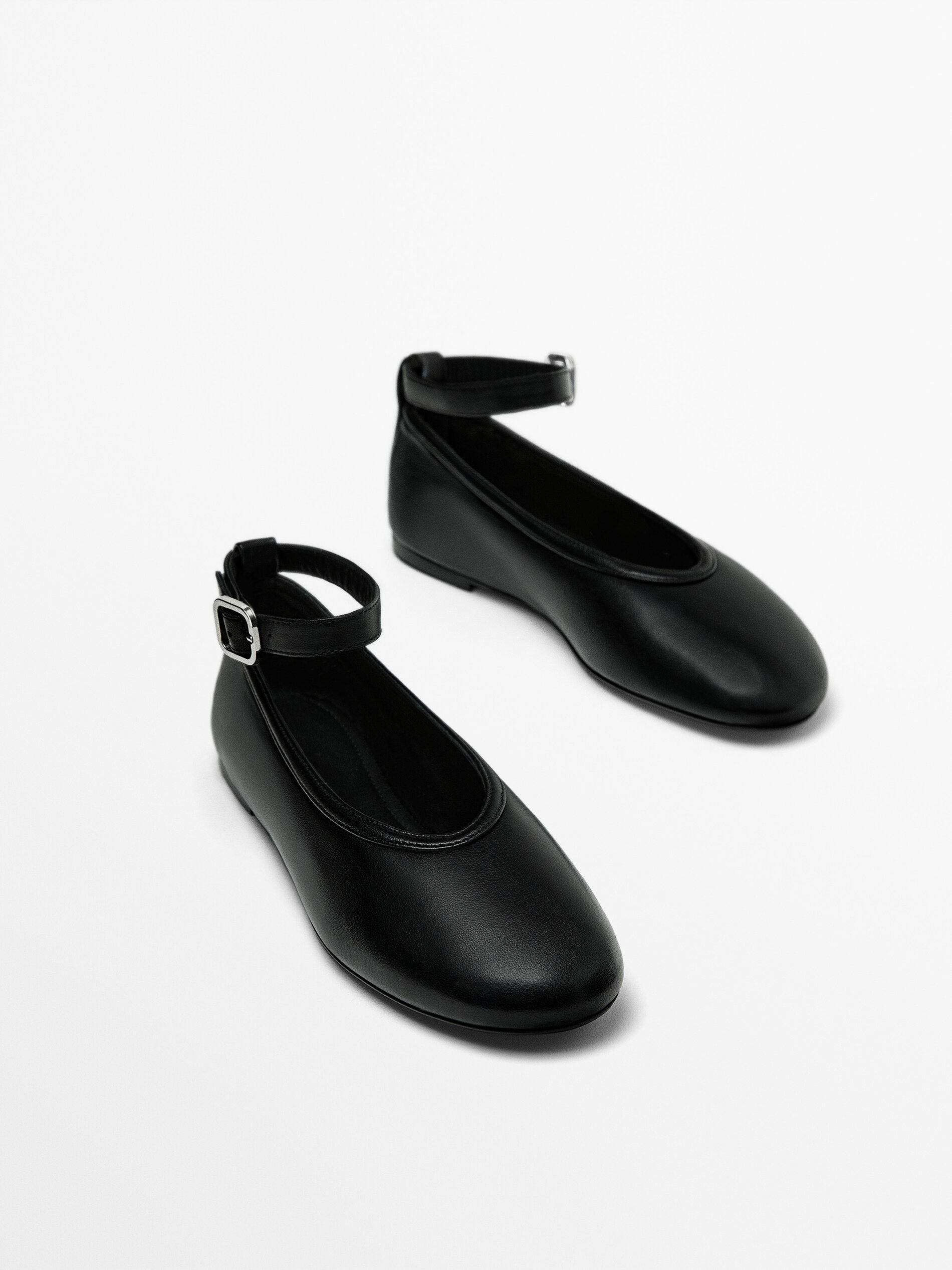 Black cheap ballerina flats