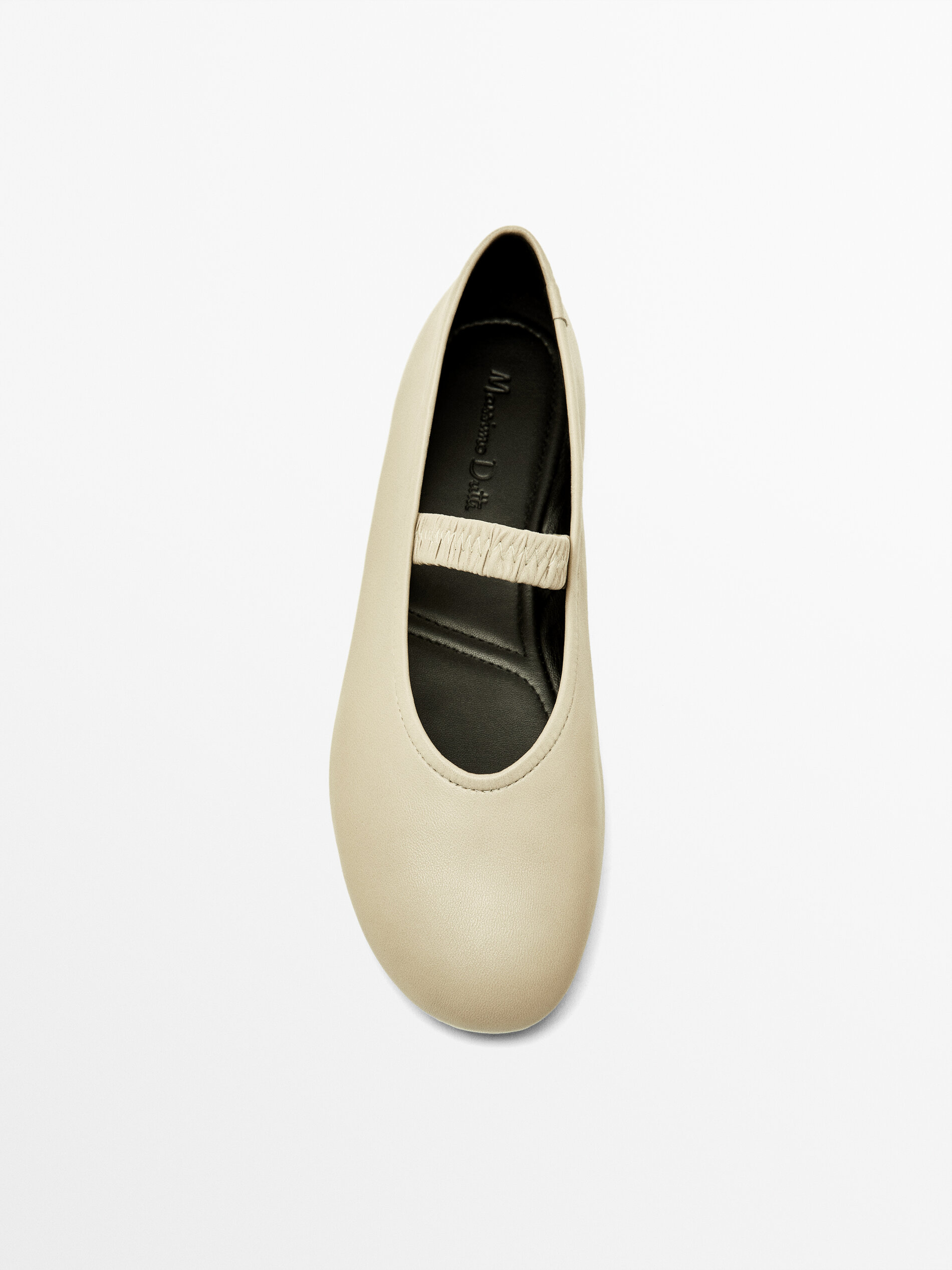 Soft elastic ballet flats