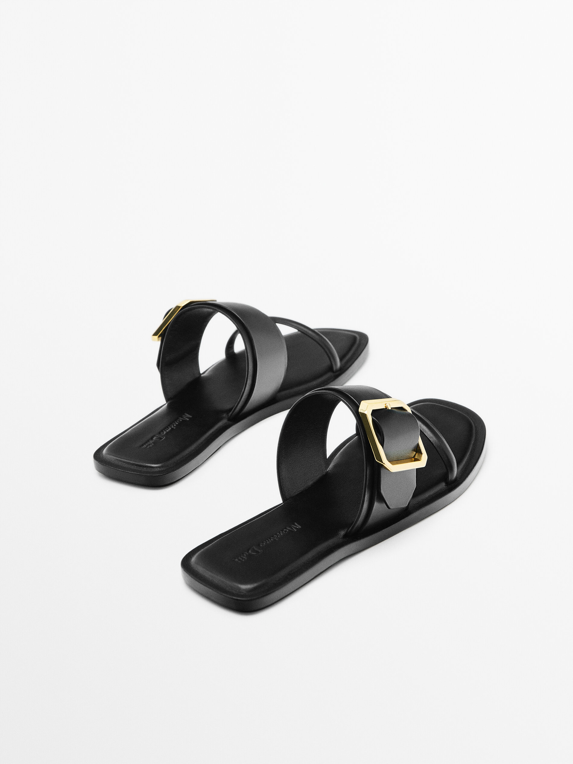 White thick strap hot sale sandals