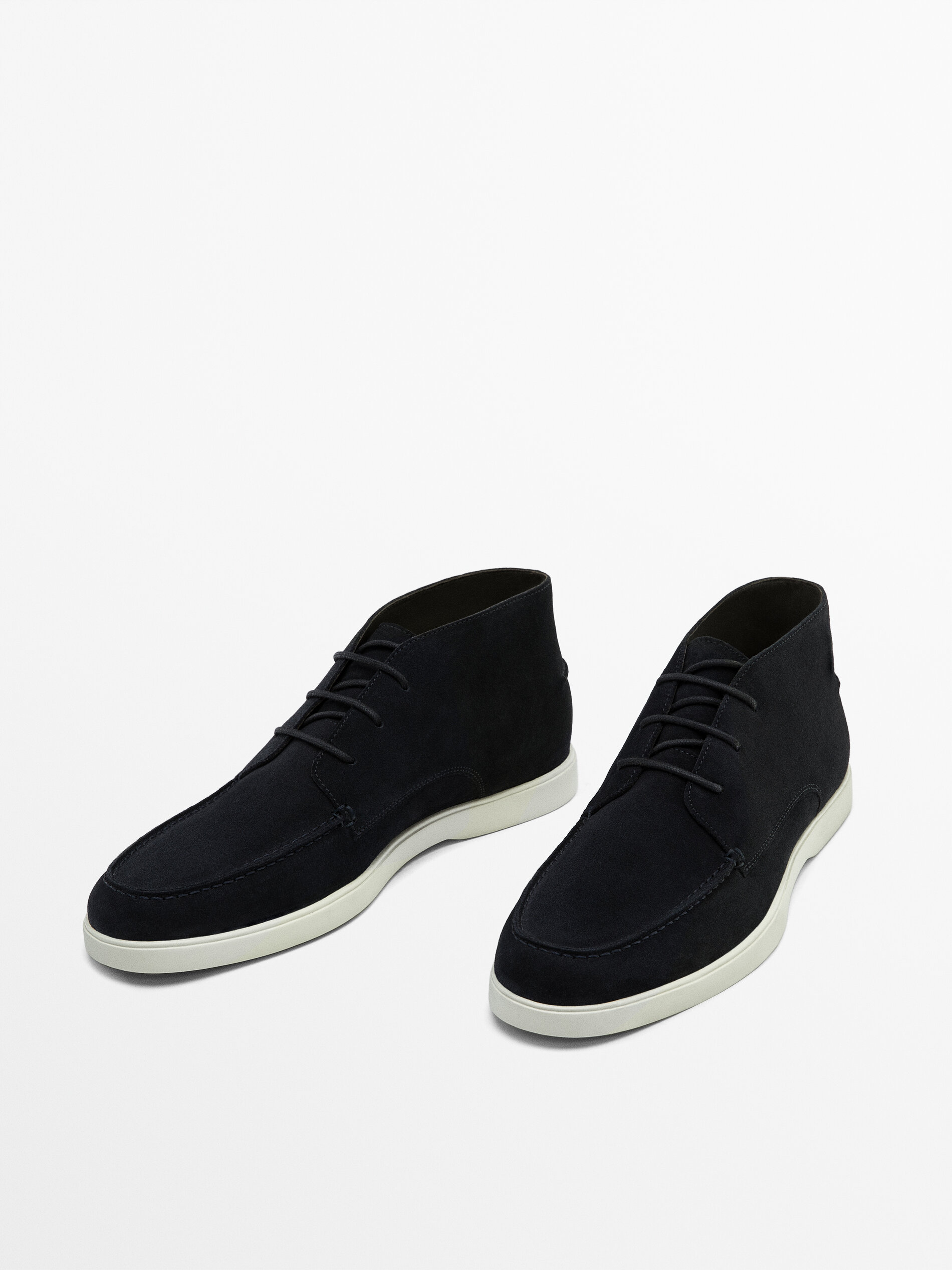 Bottines en croute de cuir deals