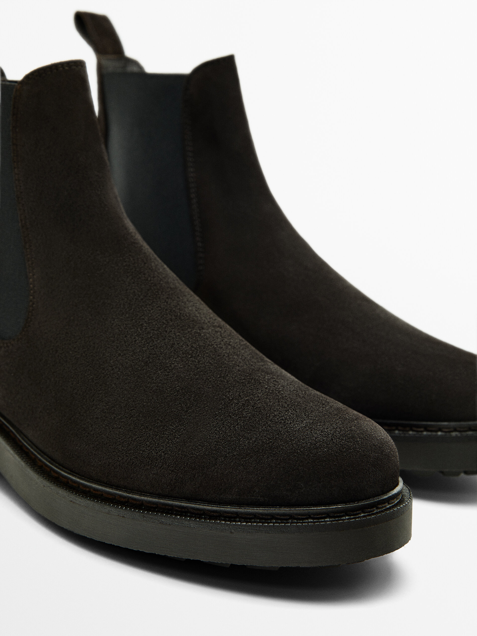 Bottines croute 2024 de cuir