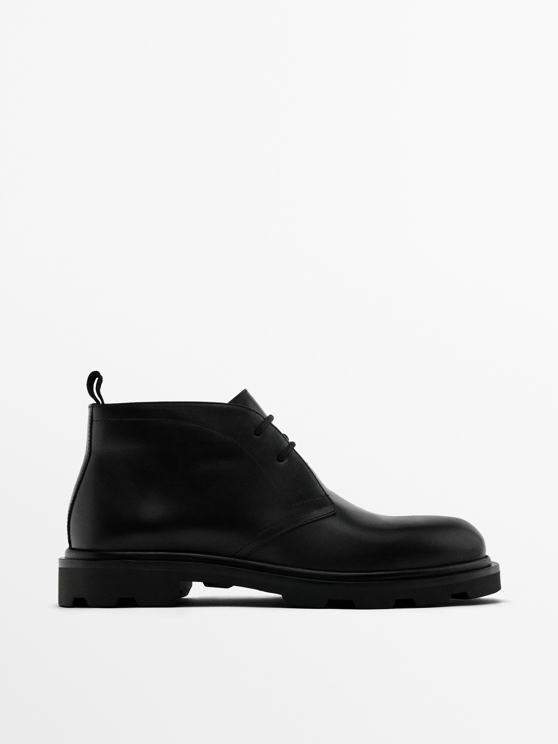 Massimo dutti lace up sale boots