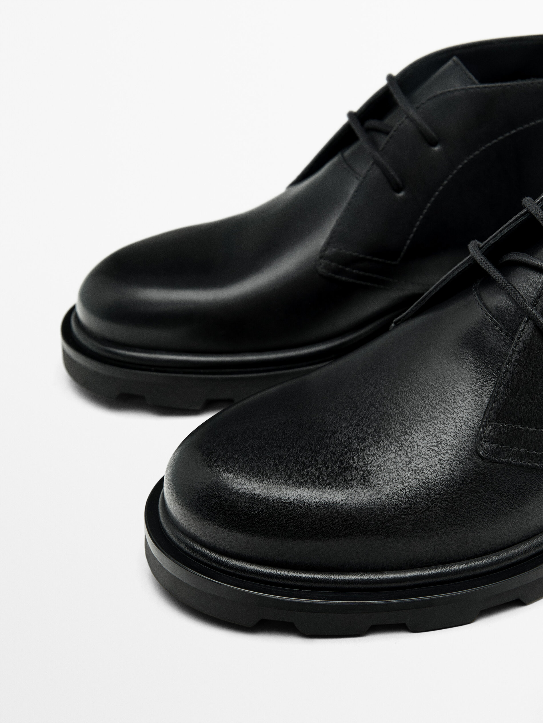 Massimo dutti white deals nappa ankle boots
