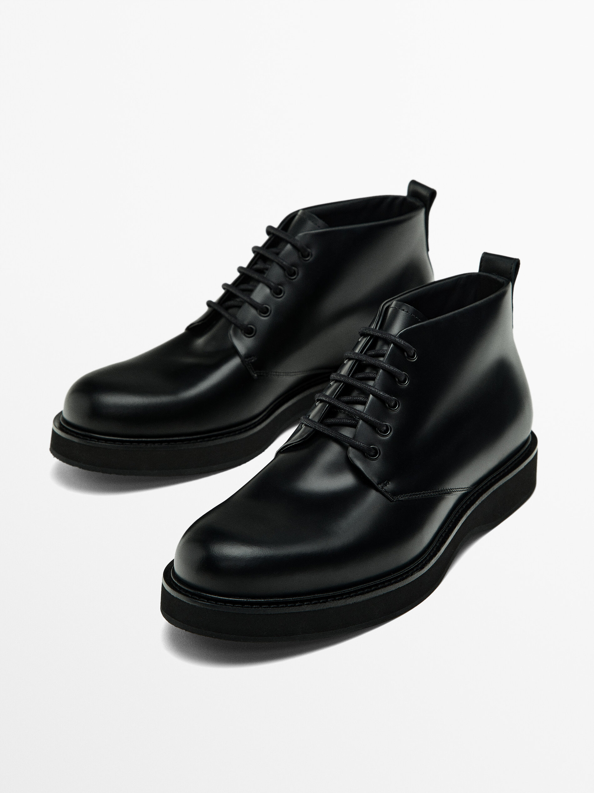 Botin negro massimo dutti outlet