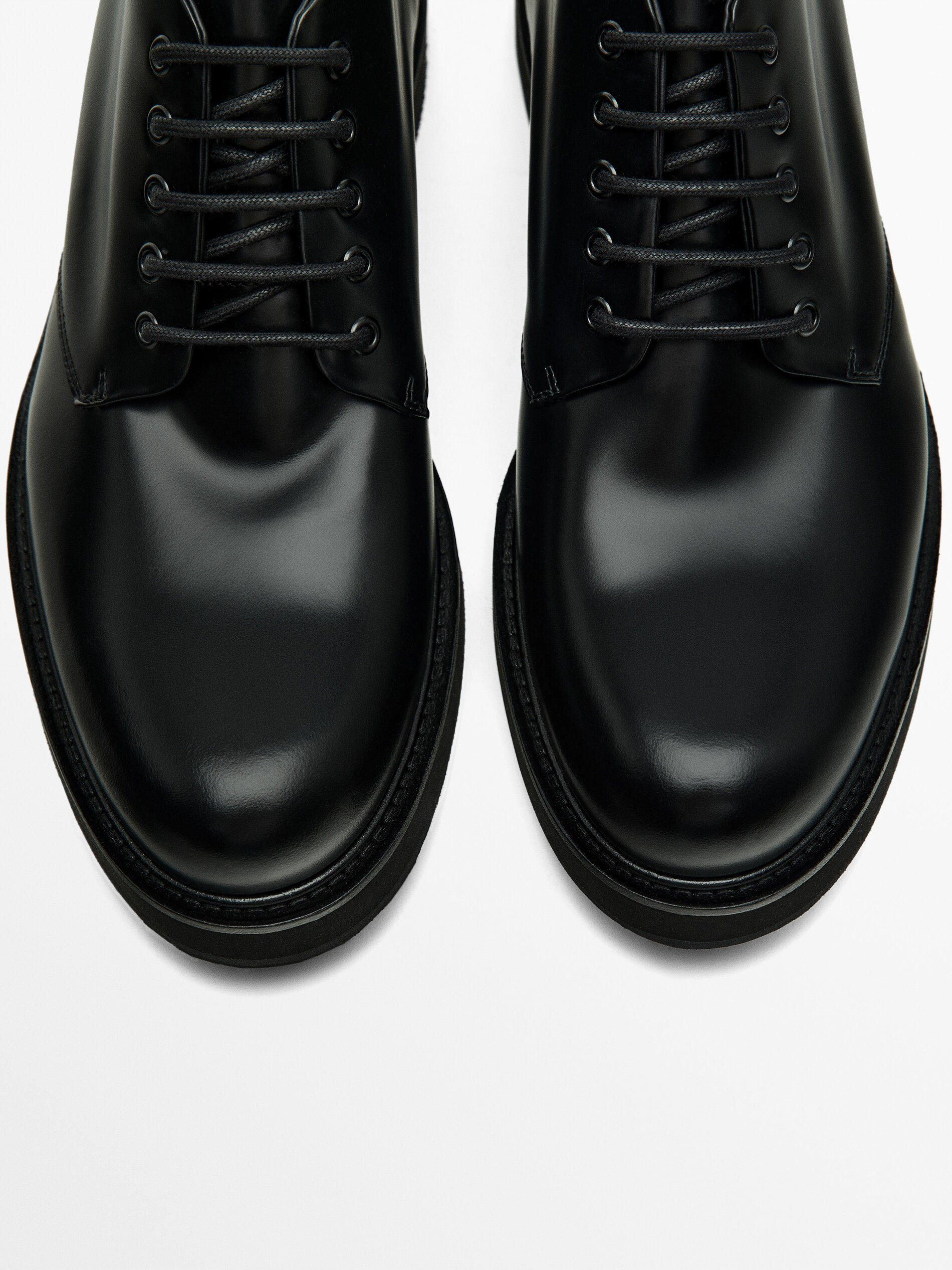 Massimo dutti white hotsell nappa ankle boots
