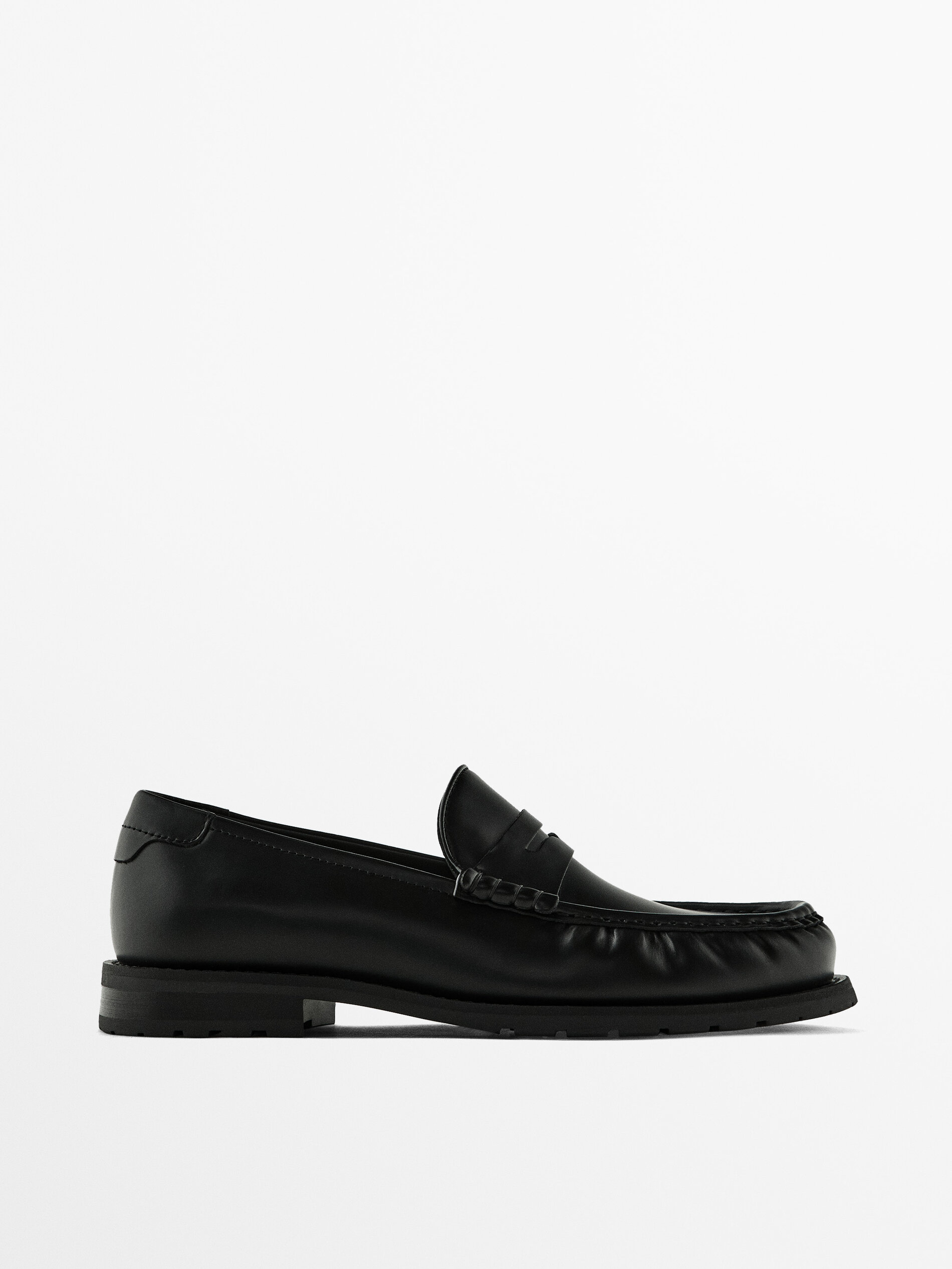 Mocassins homem massimo dutti clearance