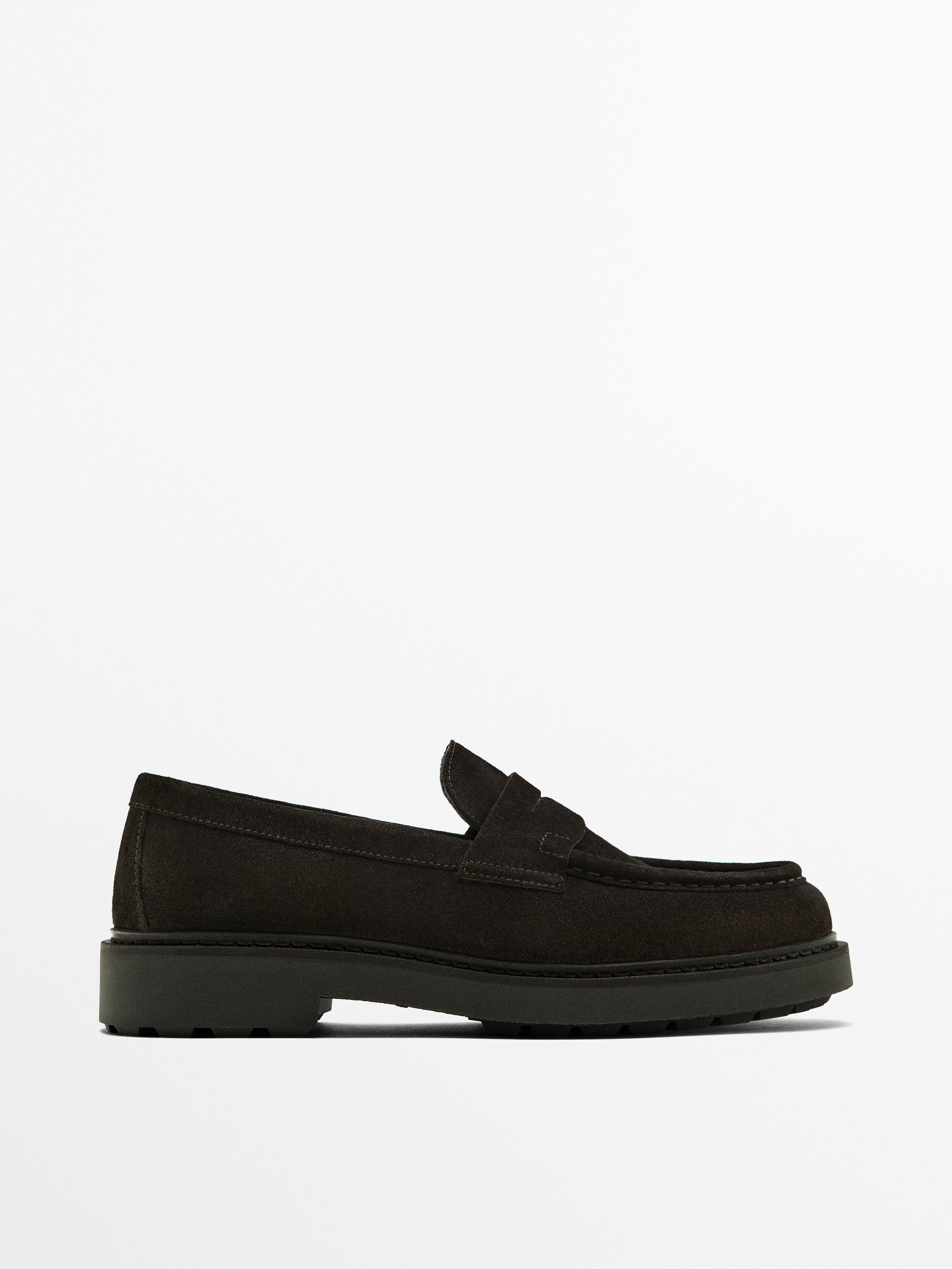 Black nubuck tassel loafers deals