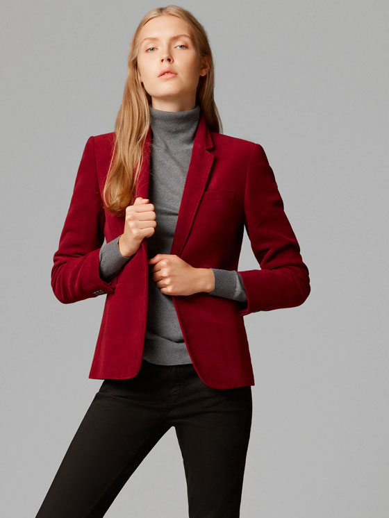 ПИДЖАК ИЗ ВЕЛЬВЕТОНА