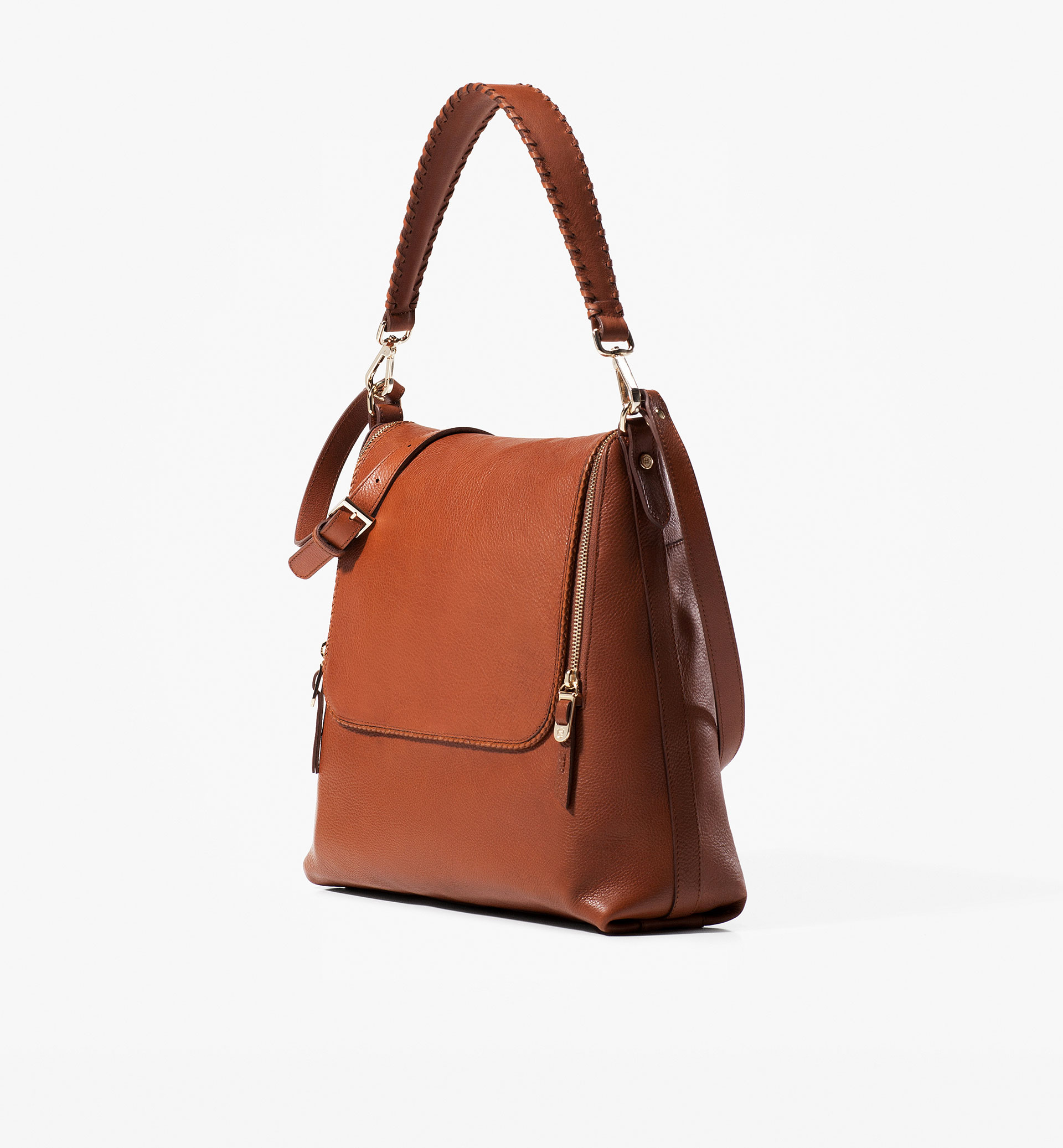 СУМКА С ПЛЕТЕНОЙ РУЧКОЙ