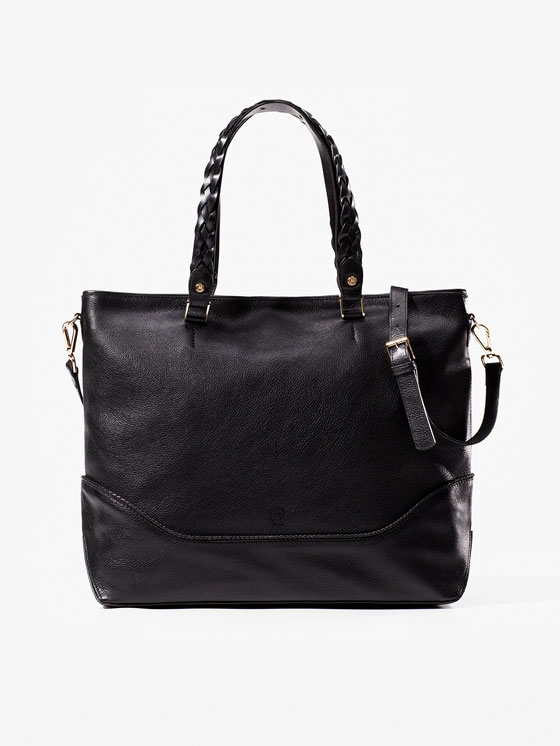 СУМКА С ПЛЕТЕНОЙ РУЧКОЙ