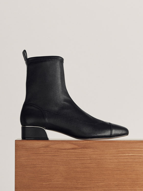 boots massimo dutti femme