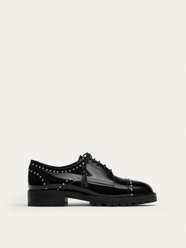 massimo dutti derby shoes