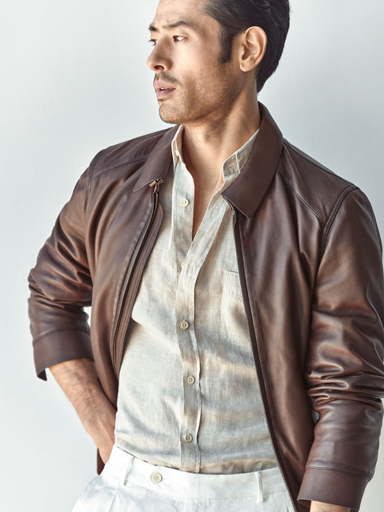 Men S Leather Jackets Massimo Dutti Spring Summer 2017