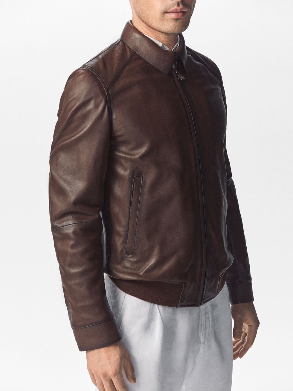 Leather Jackets Men Massimo Dutti