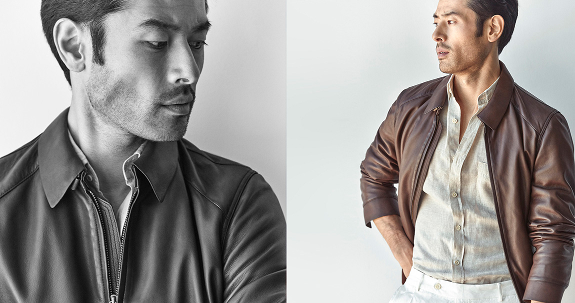 Men S Leather Jackets Massimo Dutti Spring Summer 2017