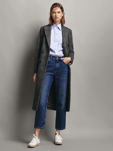 massimo dutti straight leg jeans