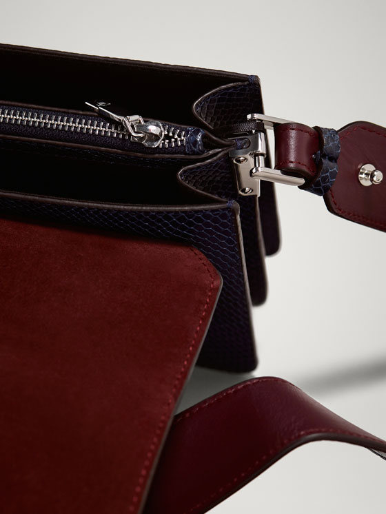 massimo dutti leather crossbody bag