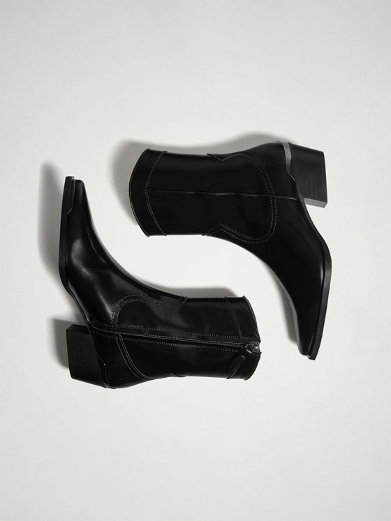 massimo dutti cowboy boots