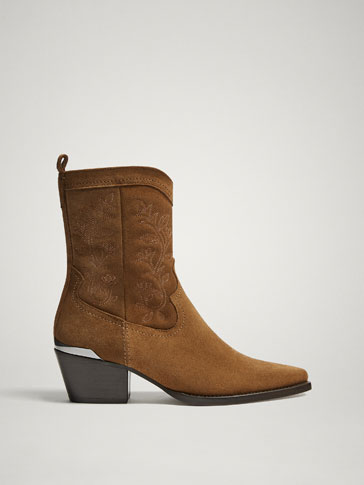 massimo dutti cowboy boots