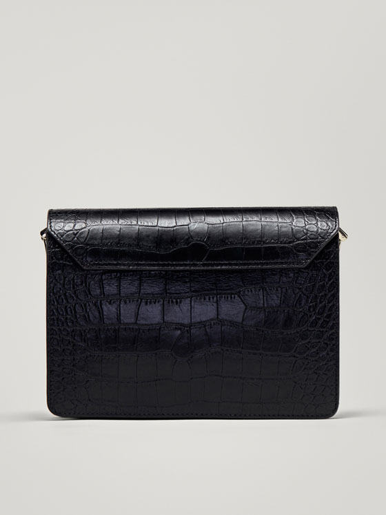 massimo dutti croc bag