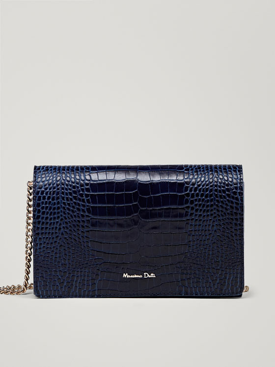 massimo dutti croc bag