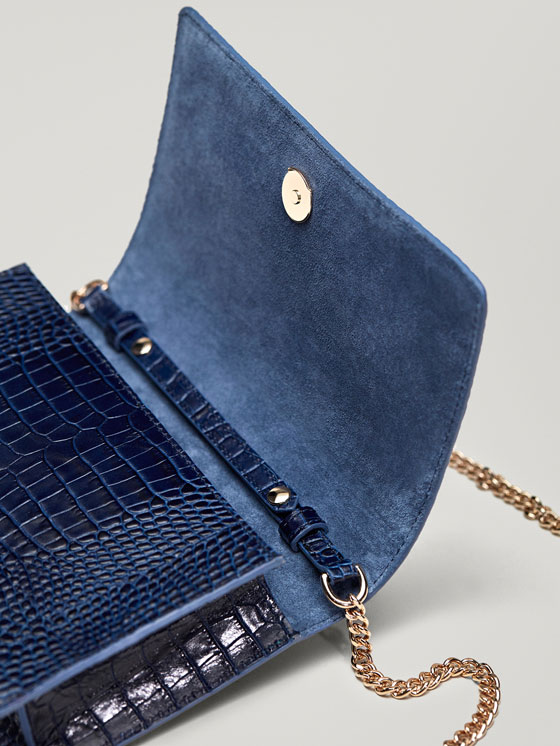 massimo dutti croc bag