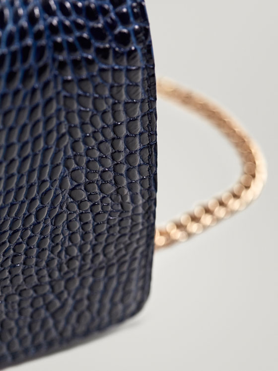 massimo dutti croc bag