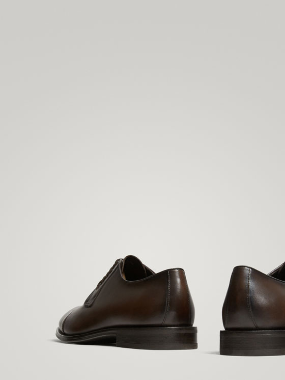 massimo dutti derby shoes