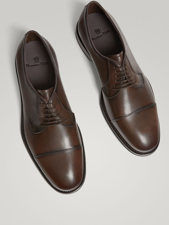 massimo dutti derby shoes