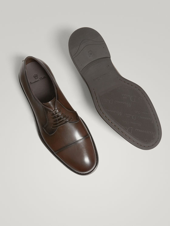 massimo dutti derby shoes