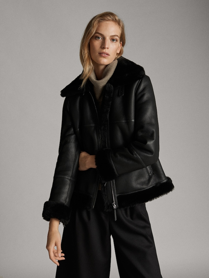 Style File | Required: Shearling Flight & Aviator Leather Jackets