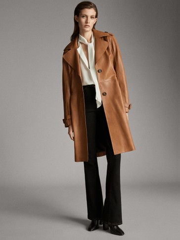 massimo dutti trench