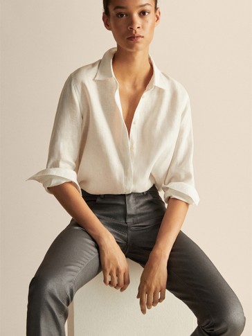 Massimo dutti pantalon engomado Outlet